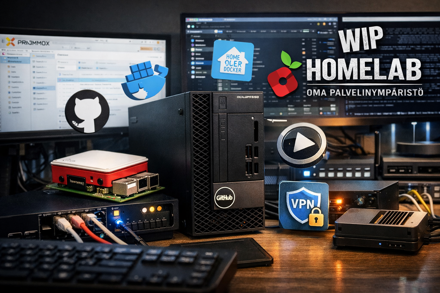 Homelab palvelinympäristö